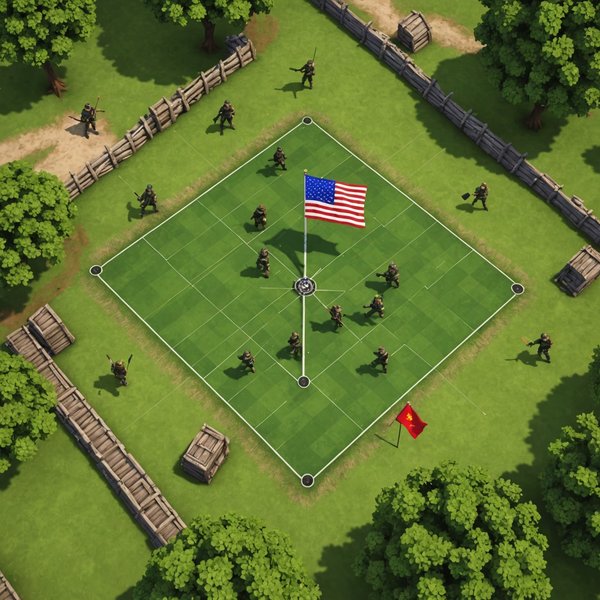 Comment un jeu de capture de drapeau peut-il utiliser des mécaniques de territoire dynamiques pour plus de stratégie?